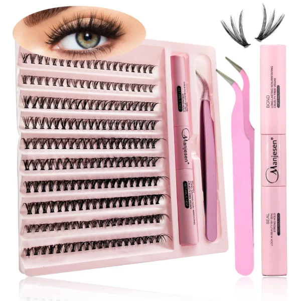 Eyelash Extension Kit: Bond, Seal & Tweezers