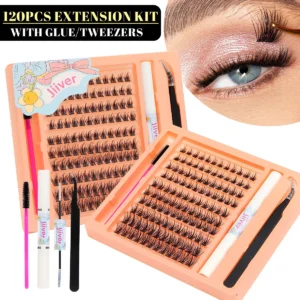 Eyelash Extension Kit: DIY Cluster Lashes & Glue