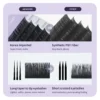 Eyelash Extension Kit Matte Black Faux Mink Soft Lashes - Image 3