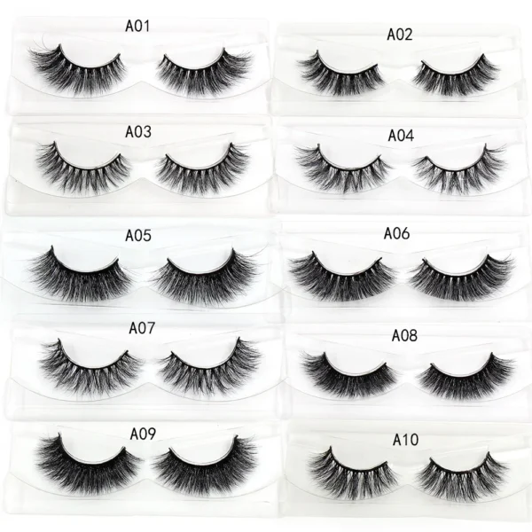 Eyelash Extension Kit: 3D Mink Fluffy Dramatic Lashes - Image 5