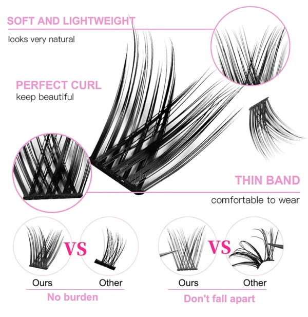Eyelash Extension Kit: Natural DIY Lashes - Image 6