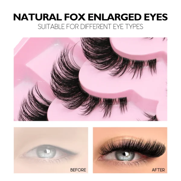 Eyelash Extension Kit - Cat Eye Mink Lashes & Bond - Image 4