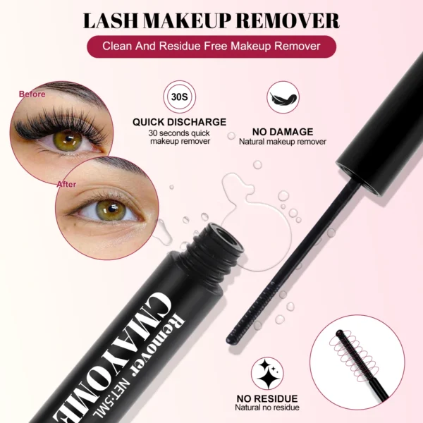 Eyelash Extension Kit - Fluffy Clusters With Glue - Image 5