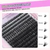 60D Curling Volume False Eyelashes 8-16mm With Bond Seal Kit - Image 2