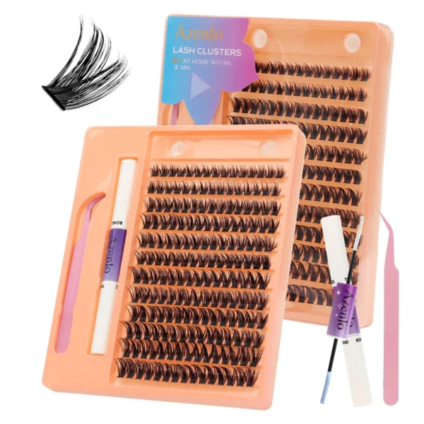 Eyelash Extension Kit: 180pcs C Curl Lashes - Image 2