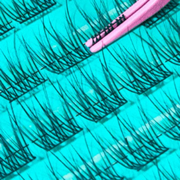 Eyelash Extension Kit with Waterproof Bond & Tweezers - Image 3