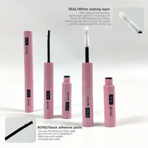 Eyelash Extension Kit With Clusters, Bond, Seal And Tweezers - Image 5