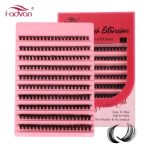 Eyelash Extension Kit - Mixed Cluster Soft Mink Lashes