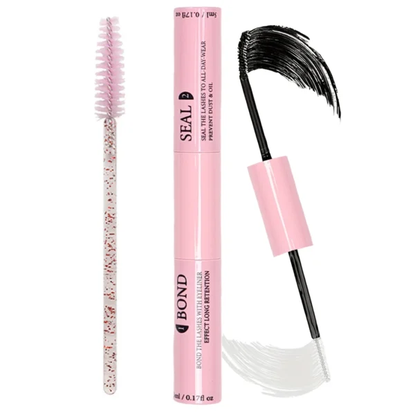 Eyelash Extension Kit - 120pcs D Curl Lashes & Adhesive - Image 3