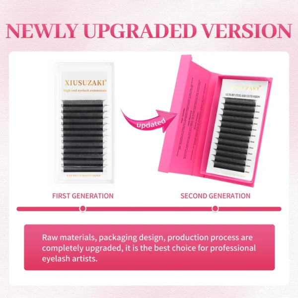 Eyelash Extension Kit, 4D W Shaped Premade Fans Lashes - Image 4