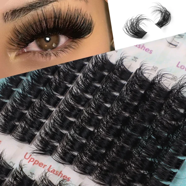 DIY Eyelash Extension Kit – Manga Lashes & Glue Set - Image 3