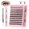 Eyelash Extension Kit: 200PCS Lashes & Bond Seal