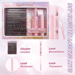 Eyelash Extension Kit with Bond, Seal & Tools