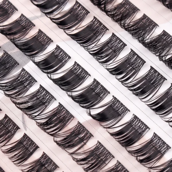 Eyelash Extension Kit: Natural False Lashes, Bond & Tweezers - Image 4