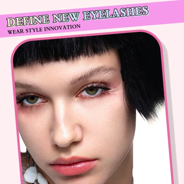 60D Curling Volume False Eyelashes 8-16mm With Bond Seal Kit - Image 5