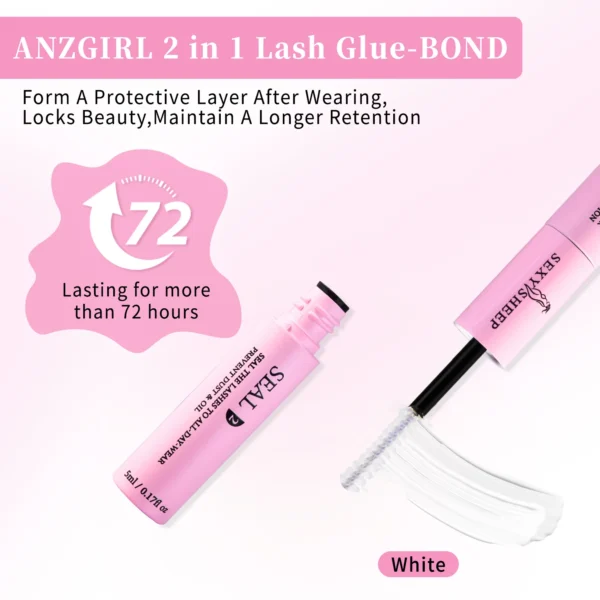 Eyelash Extension Kit - 280pcs Lashes, Bond & Seal - Image 4