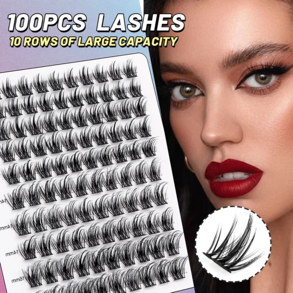 Eyelash Extension Kit - Waterproof Natural Strong Hold - Image 2