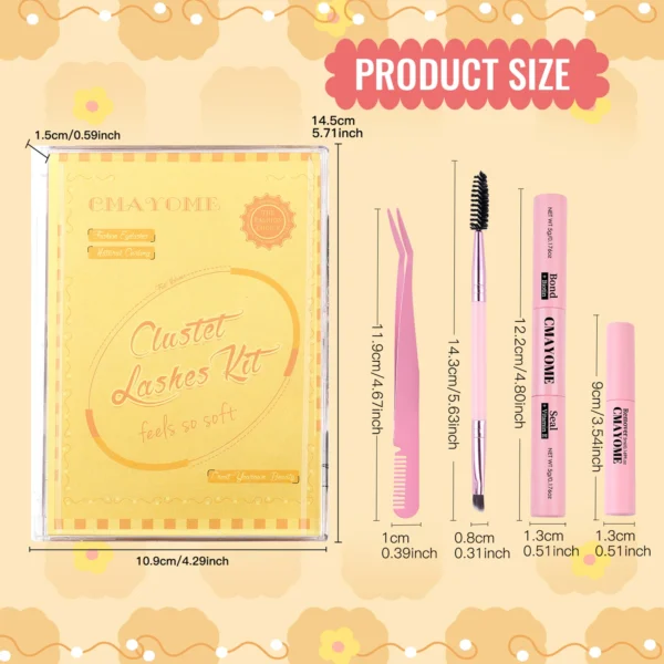 Eyelash Extension Kit – 480pcs Lashes & Glue - Image 6