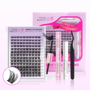 Eyelash Extension Kit: LuxeBold Lashes with Bond & Seal