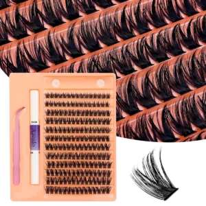 Eyelash Extension Kit – 180PCS C Curl Lashes & Tools
