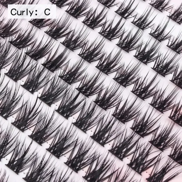 Eyelash Extension Kit: 120pcs DIY Cluster Lashes - Image 6