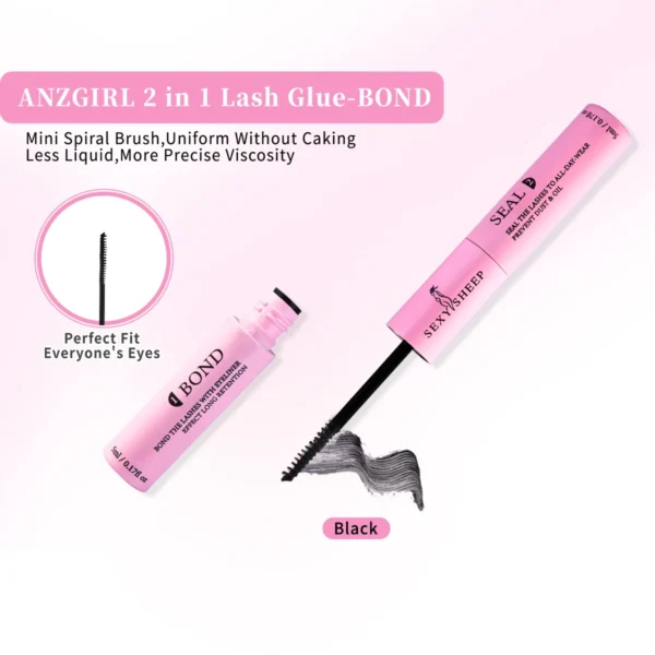 Eyelash Extension Kit - 280pcs Lashes, Bond & Seal - Image 5