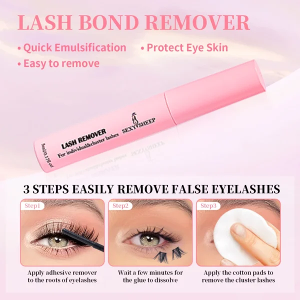 Eyelash Extension Kit - 280pcs Lashes, Bond & Seal - Image 6
