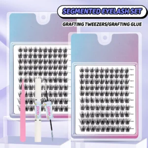 Eyelash Extension Kit - Waterproof Natural Strong Hold
