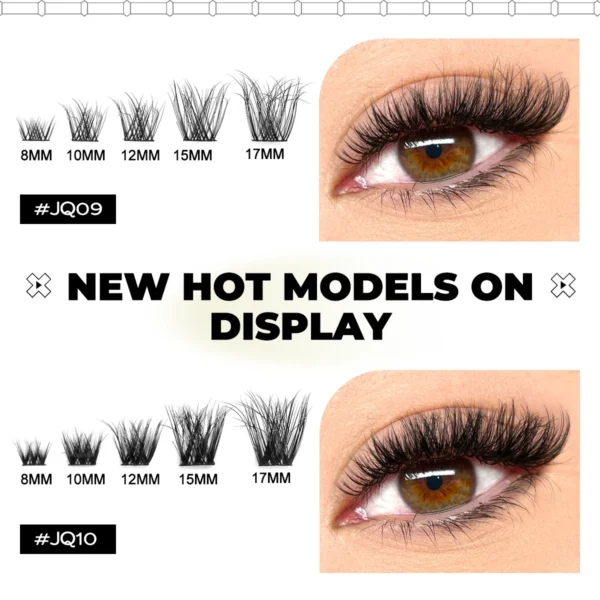 Eyelash Extension Kit - Lash Clusters & Bond - Image 6