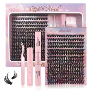 Eyelash Extension Kit - DIY Lashes with Bond and Seal