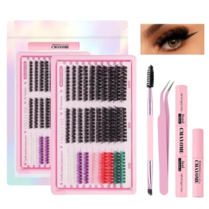 Eyelash Extension Kit Waterproof with Tweezers