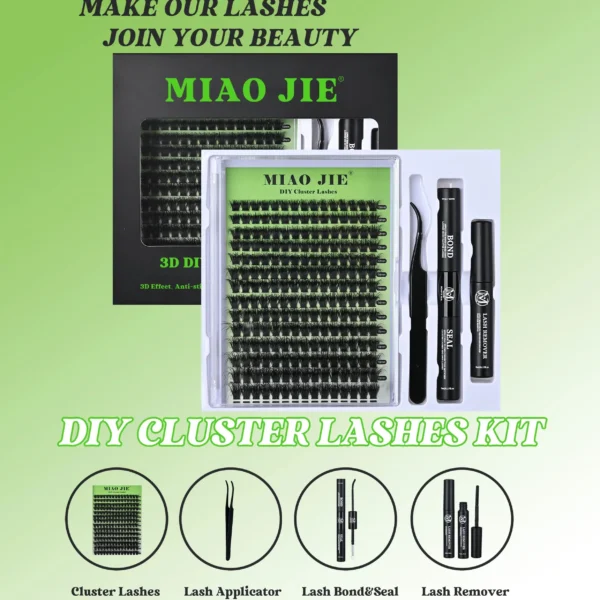 Eyelash Extension Kit: Fluffy Volume, Bond & Seal, Remover - Image 5