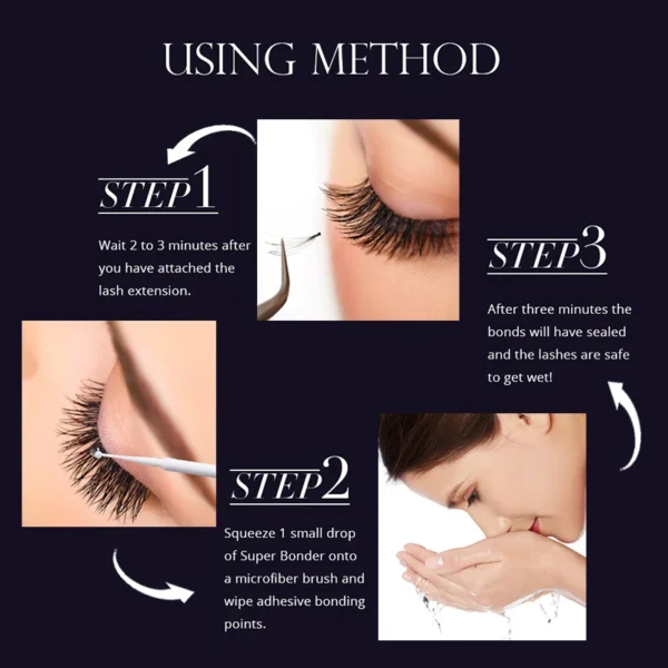 Eyelash Extension Kit - 5ml Pro Lash Adhesive - Image 5
