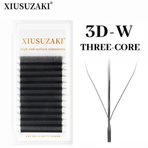 Eyelash Extension Kit 3D W Shape Premade Fans