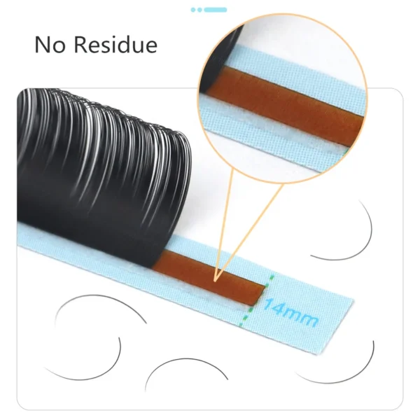 Eyelash Extension Kit: 16 Rows Matte Black Lashes - Image 8