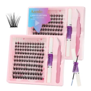 Eyelash Extension Kit: Clusters with Bond & Remover