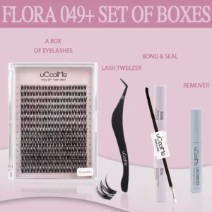 Eyelash Extension Kit: D Curl 8-18mm Lash Clusters