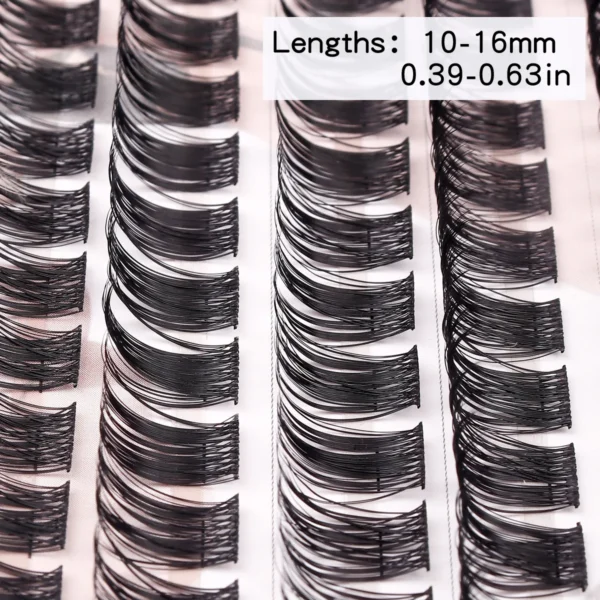 Eyelash Extension Kit: Natural False Lashes, Bond & Tweezers - Image 3