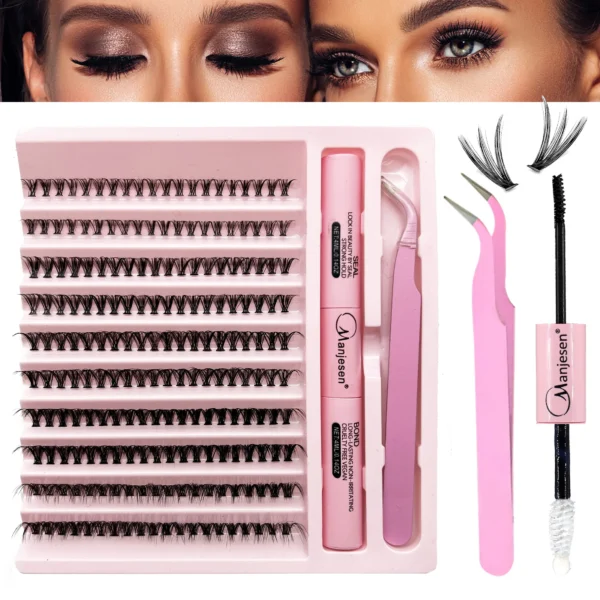 Eyelash Extension Kit - Lash Bond, Seal & Tweezers.