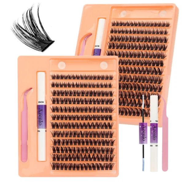 Eyelash Extension Kit: 180pcs C Curl Lashes - Image 6