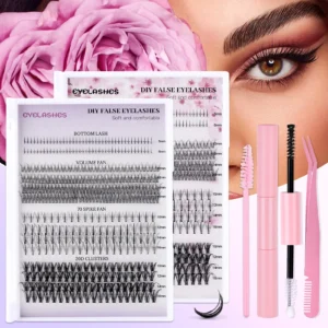 Eyelash Extension Kit - Complete Set With Glue