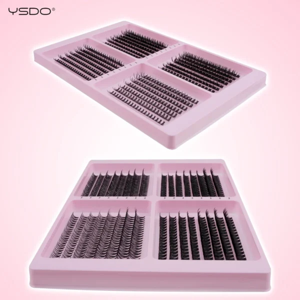 Eyelash Extension Kit Mix Length Cluster Lashes - Image 6