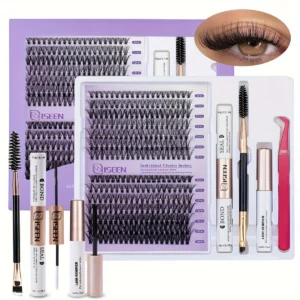 Eyelash Extension Kit: DIY Clusters with Bond & Tools