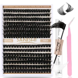 266Pcs Eyelash Extension Kit - D Curl 10-16mm
