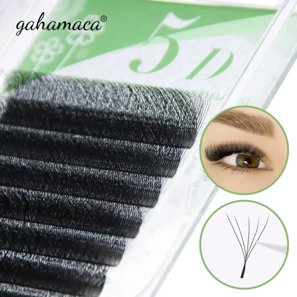 Eyelash Extension Kit: W Shape 3D/4D Premade Volume Fans