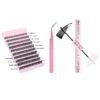 Eyelash Extension Kit - Mix Cluster Lashes D Curl 8-16mm - Image 6