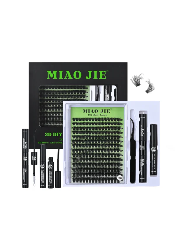 Eyelash Extension Kit: Fluffy Volume, Bond & Seal, Remover
